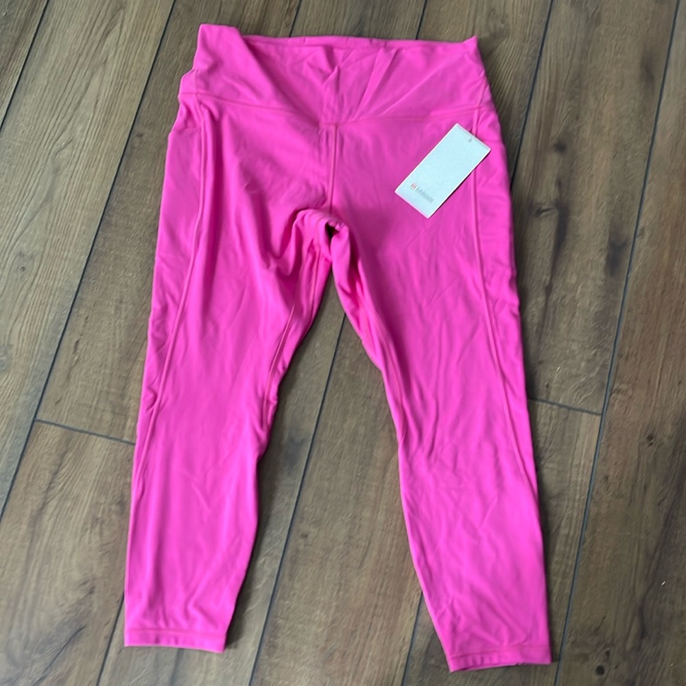 lululemon athletica Hot Pink Leggings